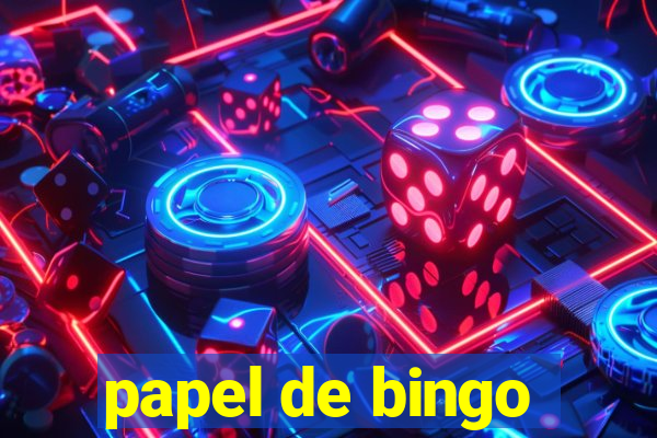 papel de bingo